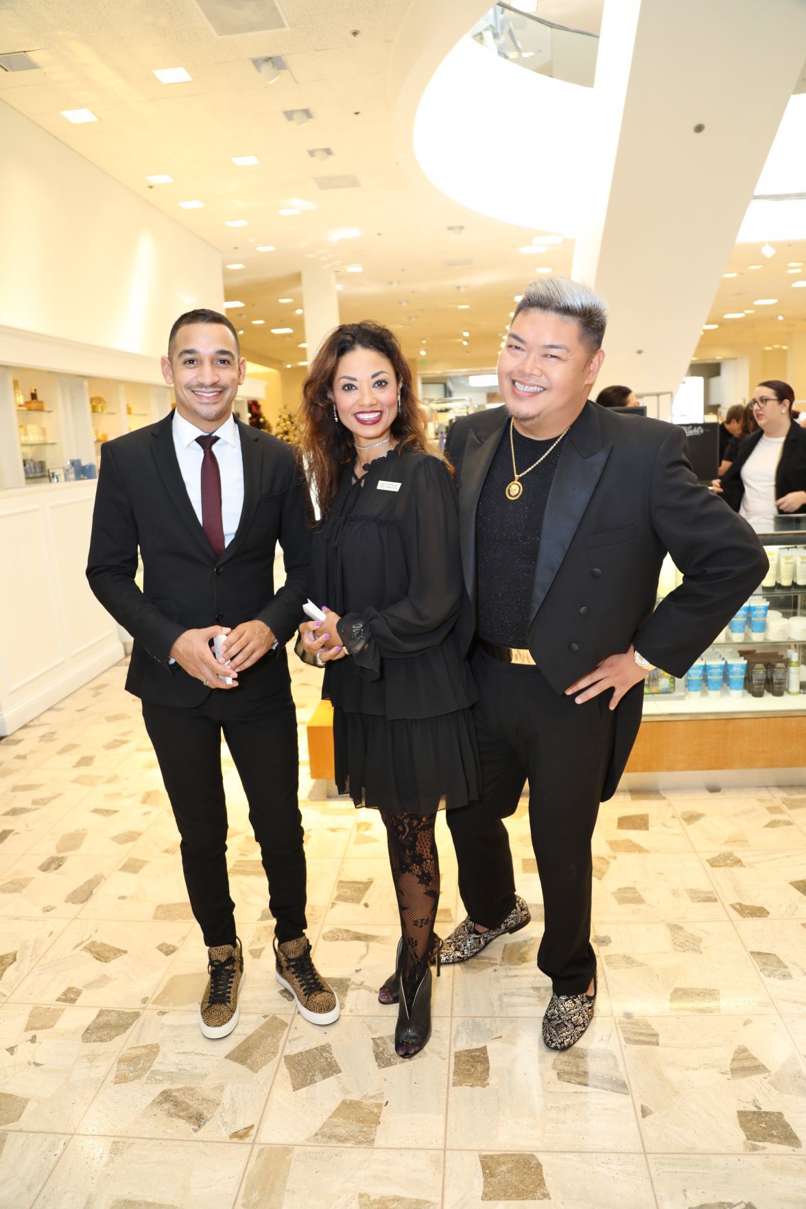 Alex Fileccia, Amy Hartmann, Allan Cantada